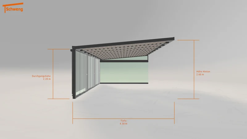 #DE Schweng Terrassenüberdachung S400 (ID 33yj7x)