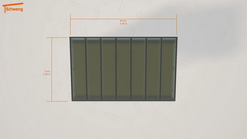 #DE Schweng Terrassenüberdachung S350 (ID pbvq3v)
