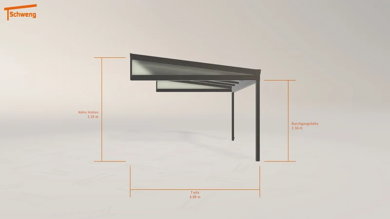 #DE Schweng Terrassenüberdachung S400 (ID bkdj8r)