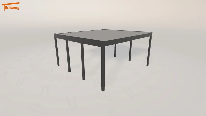 #DE Schweng Flachdachcarport C600 (ID 772598) #MTG