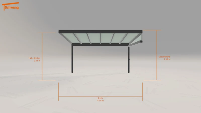 #DE Schweng Terrassenüberdachung S350 (ID pbvjqq)