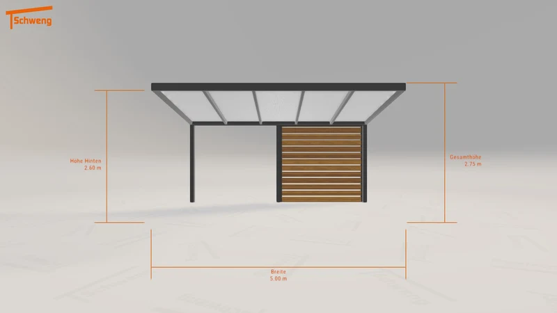 #DE Schweng Pultdachcarport S350 (ID 2q95nq) #MTG