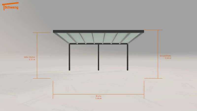 #DE Schweng Terrassenüberdachung S350 (ID jjggwp)