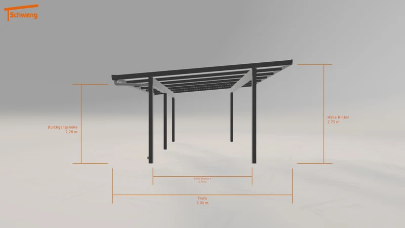 #DE Schweng Pultdachcarport S400 (ID n5v9r7) #MTG