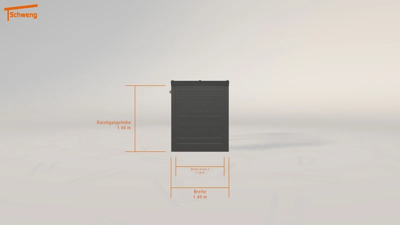 #DE Schweng Terrassenüberdachung S350 (ID mjvkxw)