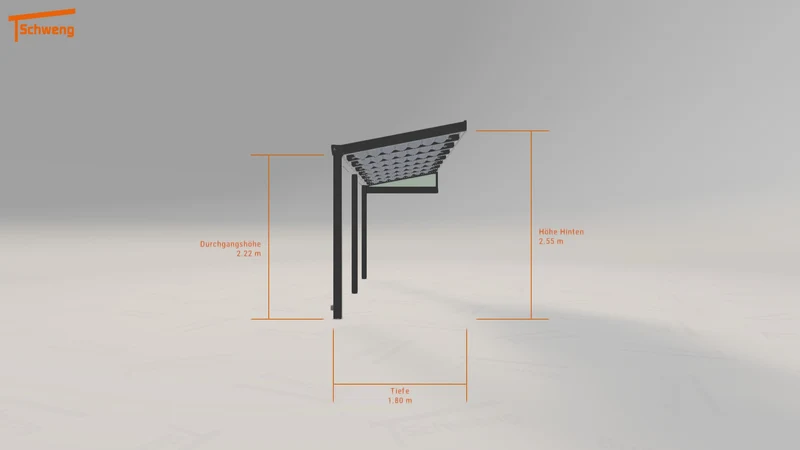 #DE Schweng Terrassenüberdachung S400 (ID x7z4gb)