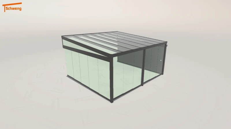 #DE Schweng Terrassenüberdachung S400 (ID rjykw5)