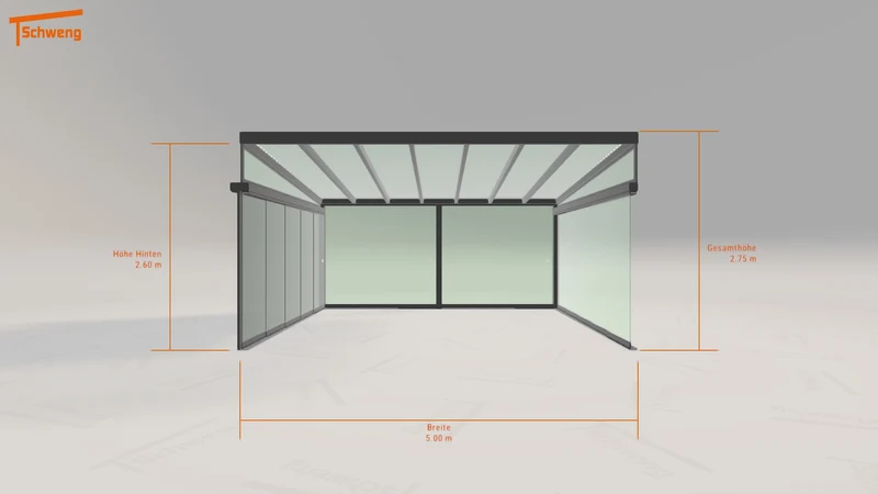 #DE Schweng Terrassenüberdachung S400 (ID rjykw5)