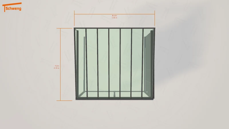 #DE Schweng Terrassenüberdachung S400 (ID rjykw5)
