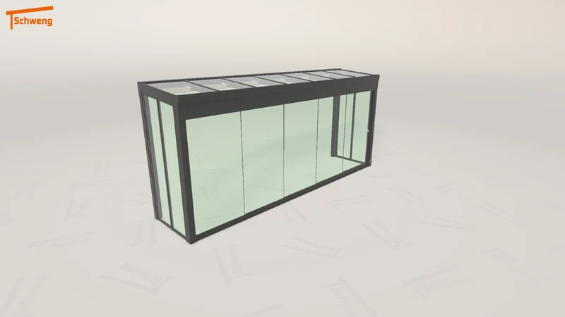 #DE Schweng Terrassenüberdachung S400 (ID bkd792)