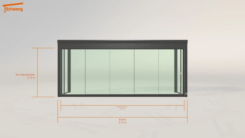 #DE Schweng Terrassenüberdachung S400 (ID bkd792)