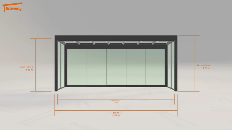 #DE Schweng Terrassenüberdachung S400 (ID bkd792)