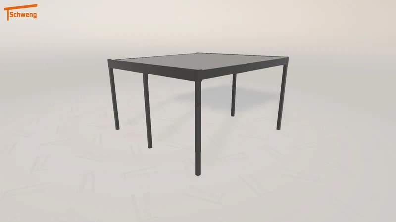 #AT Schweng Flachdachcarport C600 (ID n5vndw)