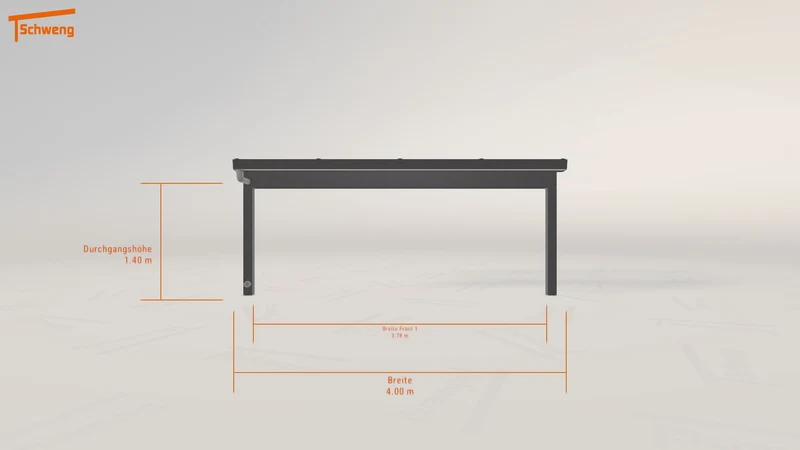#DE Schweng Terrassenüberdachung S350 (ID jjgzx8)