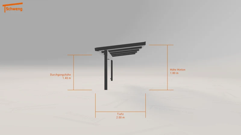 #DE Schweng Terrassenüberdachung S350 (ID jjgzx8)
