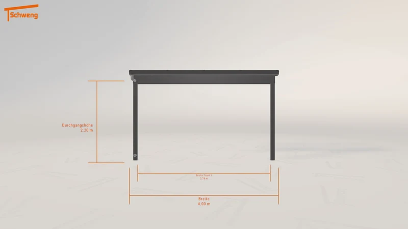 #DE Schweng Terrassenüberdachung S350 (ID 5m7n3d)