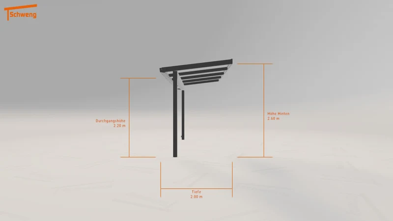 #DE Schweng Terrassenüberdachung S350 (ID 5m7n3d)