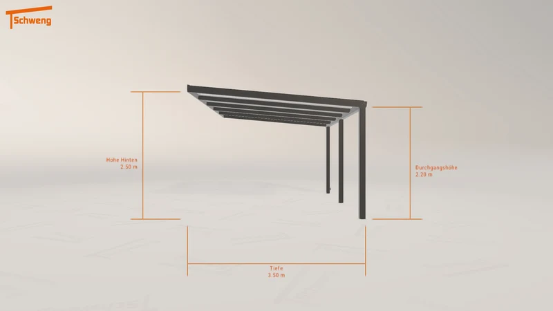 #DE Schweng Terrassenüberdachung S350 (ID w3jmbv)