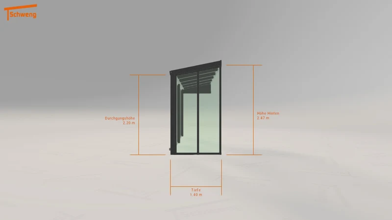 #DE Schweng Terrassenüberdachung S350 (ID jjgdnb)