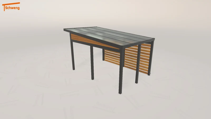 #DE Schweng Pultdachcarport S400 (ID pbvm9v)