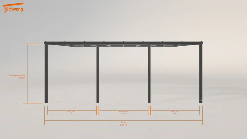 #DE Schweng Pultdachcarport S350 (ID k2vd3z) #MTG