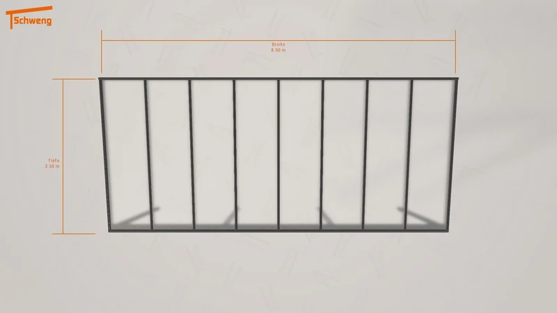 #DE Schweng Pultdachcarport S350 (ID k2vd3z) #MTG