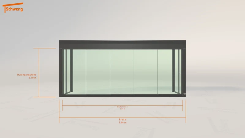 #DE Schweng Terrassenüberdachung S400 (ID v42gdx)