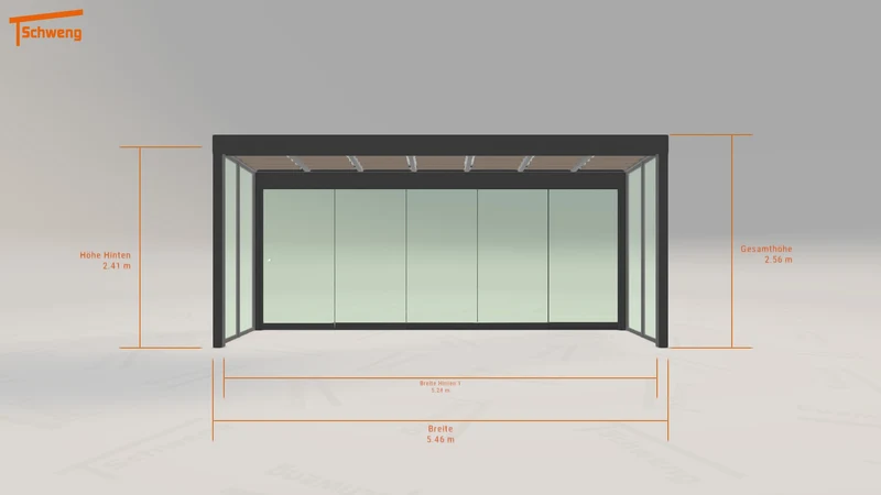 #DE Schweng Terrassenüberdachung S400 (ID v42gdx)