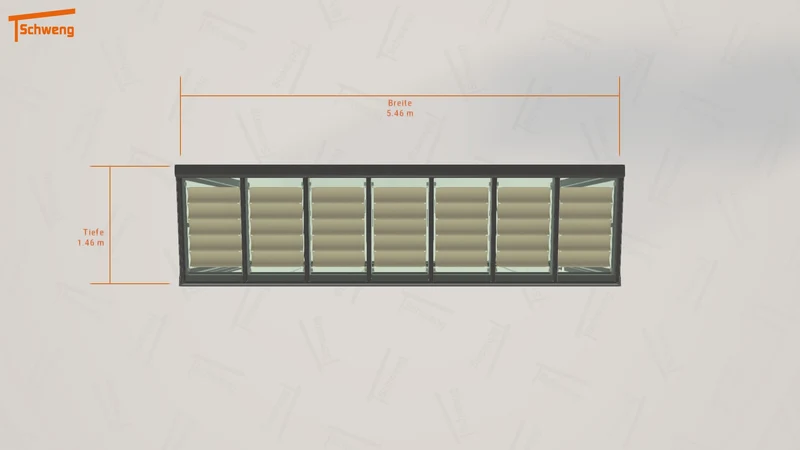 #DE Schweng Terrassenüberdachung S400 (ID v42gdx)