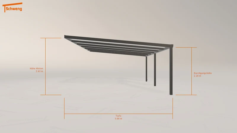 #DE Schweng Pultdachcarport S400 (ID jjgm39) #MTG