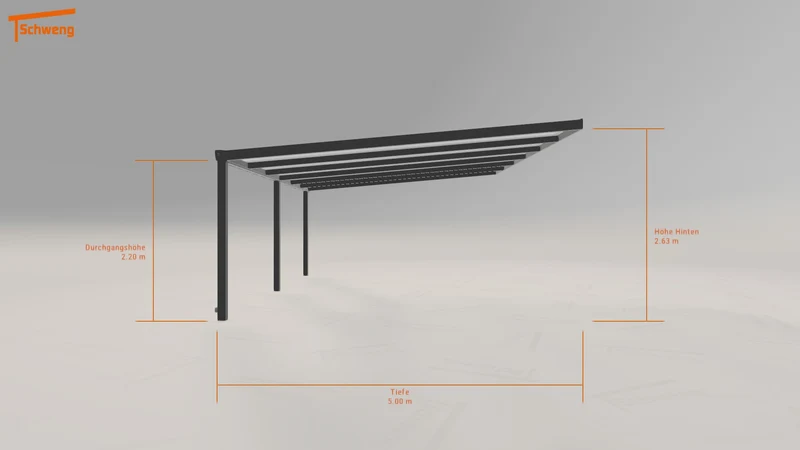 #DE Schweng Pultdachcarport S400 (ID 85jzrr)