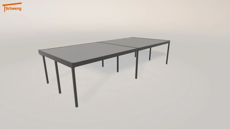 #DE Schweng Flachdachcarport C600+ (ID 33y9kw) #MTG