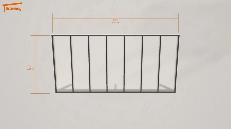 #DE Schweng Terrassenüberdachung S350 (ID mjvw5z)