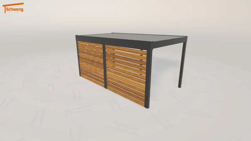 #AT Schweng Flachdachcarport C600 (ID dvd998) #MTG