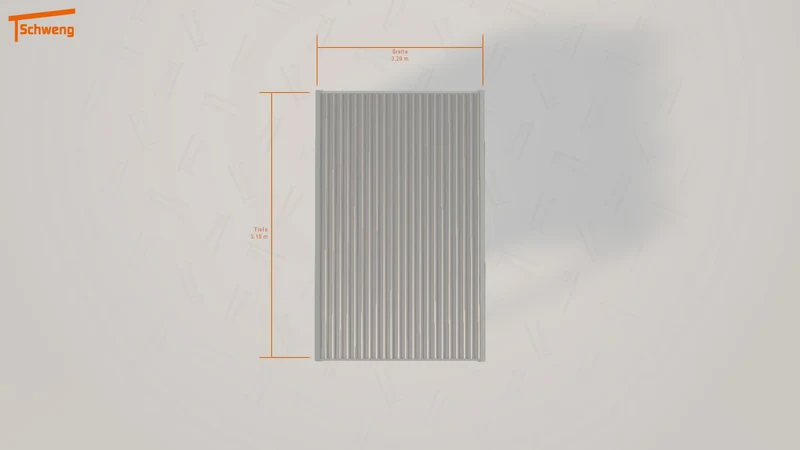 #DE Schweng Flachdachcarport C600+ (ID 33yn3x) #MTG