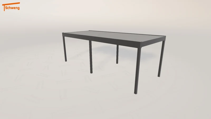 #DE Schweng Flachdachcarport C600+ (ID 5m72m3) #MTG