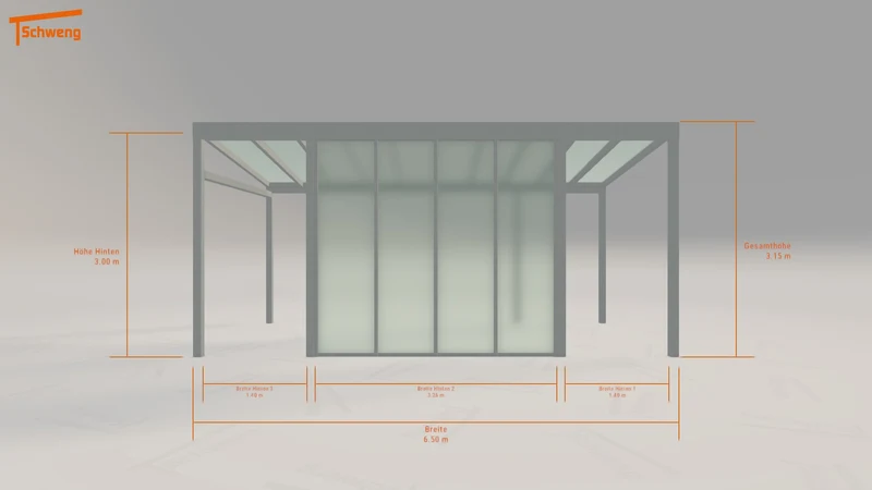 #DE Schweng Pultdachcarport S350 (ID 33yr3n) #MTG