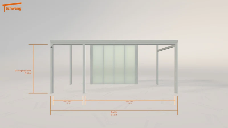 #DE Schweng Pultdachcarport S350 (ID 425r22) #MTG