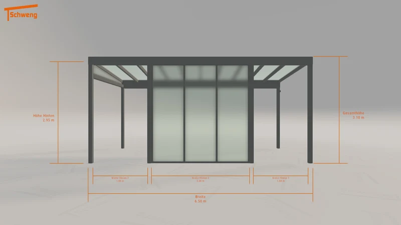 #DE Schweng Pultdachcarport S400 (ID pbvgxy)