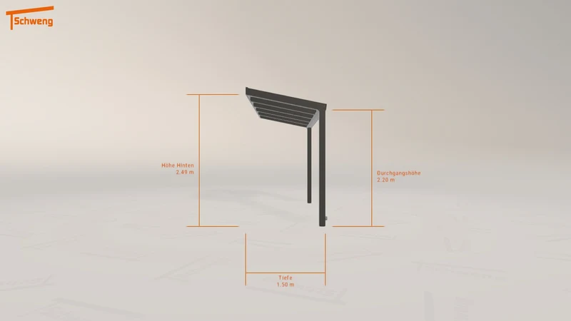 #DE Schweng Terrassenüberdachung S350 (ID mjvmw9)
