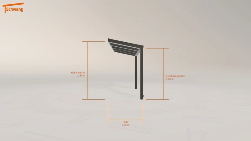 #DE Schweng Terrassenüberdachung S350 (ID jjg7d9)