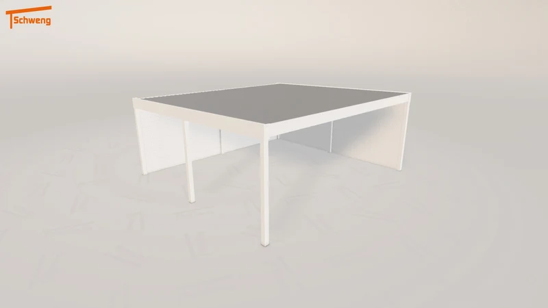 #DE Schweng Flachdachcarport C600 (ID 2q933v) #MTG