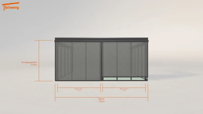 #DE Schweng Terrassenüberdachung S400 (ID ygzmyb)