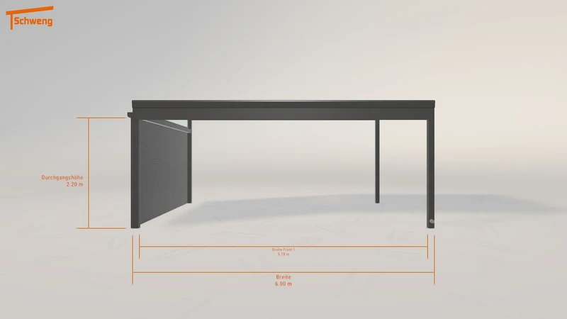 #DE Schweng Terrassenüberdachung S400 (ID w3jv5j)