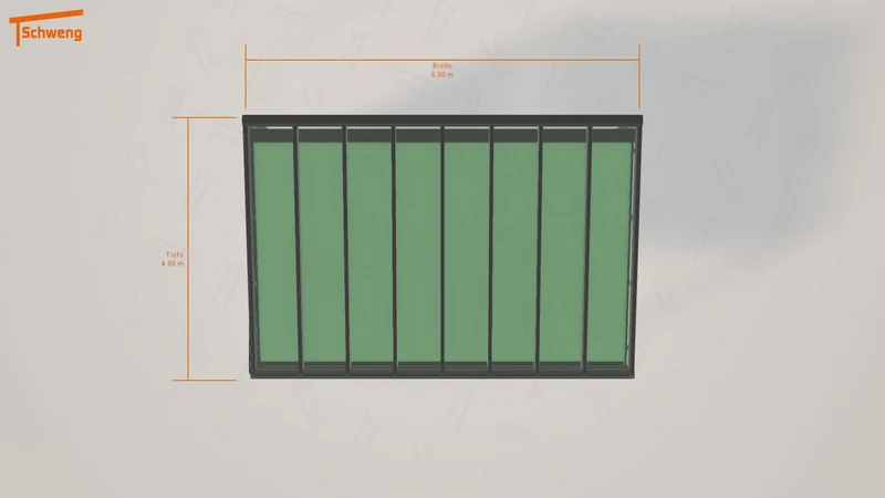 #DE Schweng Terrassenüberdachung S400 (ID w3jv5j)