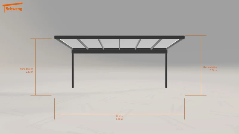 #DE Schweng Pultdachcarport S350 (ID g7dywn) #MTG