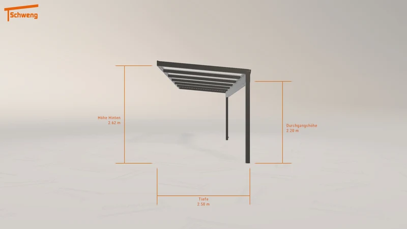 #DE Schweng Pultdachcarport S350 (ID g7dywn) #MTG