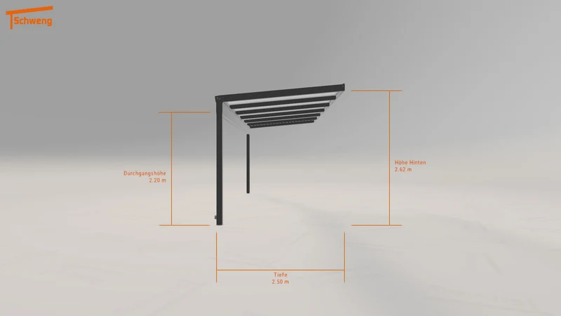 #DE Schweng Pultdachcarport S350 (ID g7dywn) #MTG
