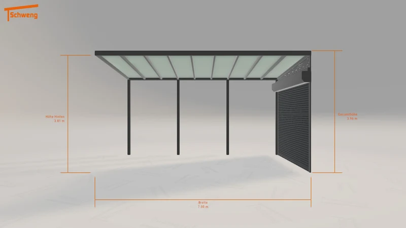 #DE Schweng Pultdachcarport S350 (ID rjy27d) #MTG