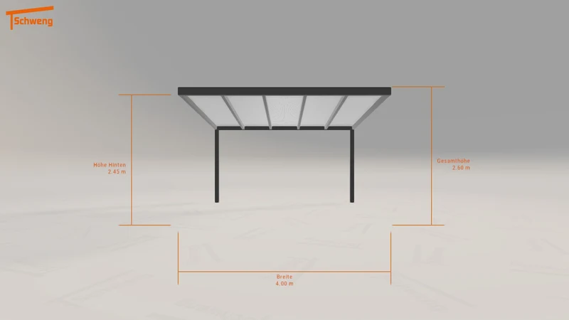 #DE Schweng Terrassenüberdachung S400 (ID jjgjdp)